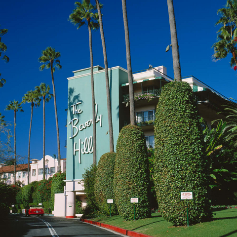 Beverly Hills Hotel in Los Angeles, Kalifornien, USA 200 Puzzle 3D Modell