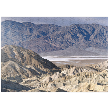 puzzleplate Zabriskie Point, Death Valley, Kalifornien, USA 1000 Puzzle