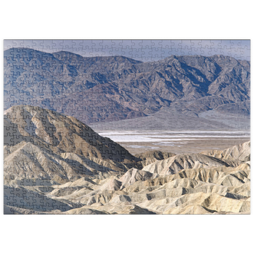 puzzleplate Zabriskie Point, Death Valley, Kalifornien, USA 500 Puzzle