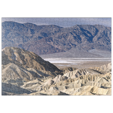 puzzleplate Zabriskie Point, Death Valley, Kalifornien, USA 500 Puzzle