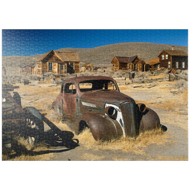 puzzleplate Geisterstadt Bodie, Kalifornien, USA 1000 Puzzle