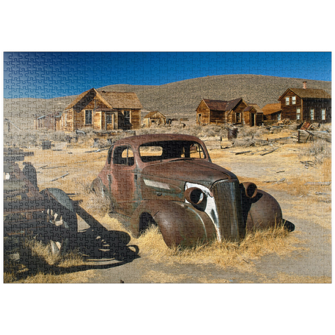 puzzleplate Geisterstadt Bodie, Kalifornien, USA 1000 Puzzle