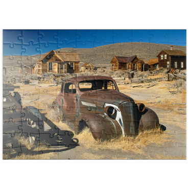 puzzleplate Geisterstadt Bodie, Kalifornien, USA 100 Puzzle