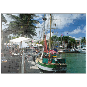 Darstellung des Puzzle Motivs Bayside Marketplace, Miami, Florida, USA - Puzzleteile: 100