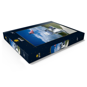 Darstellung des Puzzle Motivs Kleinstes Postamt, Ochopee, Everglades Nationalpark, Florida, USA - Puzzleteile: 200