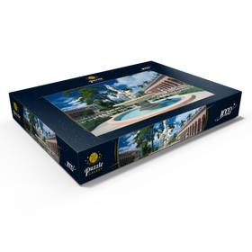 Alternative Darstellung des Puzzle-Motivs Brunnen im Ringling Museum of Art in Sarasota, Florida, USA – Puzzleteile: 1000
