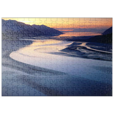 puzzleplate Turnagain Arm, Chugach-Mountains, Alaska, USA 200 Puzzle