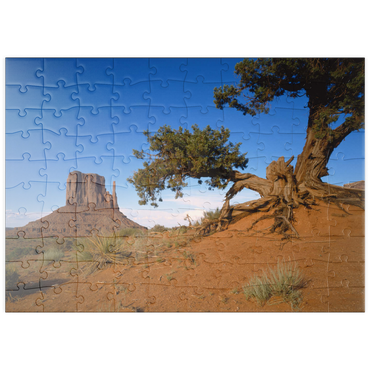 puzzleplate Monument Valley, Navajo Tribal Park, Arizona, USA 100 Puzzle