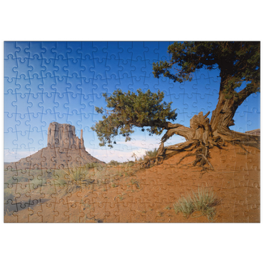 puzzleplate Monument Valley, Navajo Tribal Park, Arizona, USA 200 Puzzle