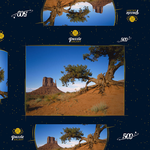 Monument Valley, Navajo Tribal Park, Arizona, USA 500 Puzzle Schachtel 3D Modell