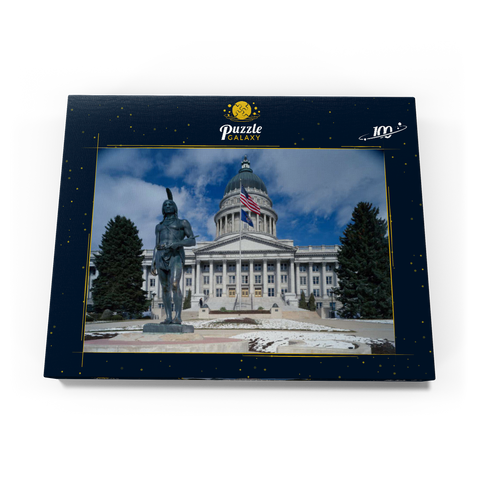 Capitol Dome, Salt Lake City, Utah, USA 100 Puzzle Schachtel Ansicht3