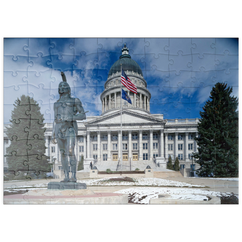 puzzleplate Capitol Dome, Salt Lake City, Utah, USA 100 Puzzle