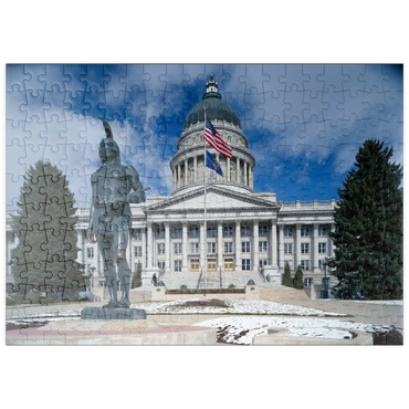 puzzleplate Capitol Dome, Salt Lake City, Utah, USA 200 Puzzle