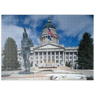 puzzleplate Capitol Dome, Salt Lake City, Utah, USA 500 Puzzle