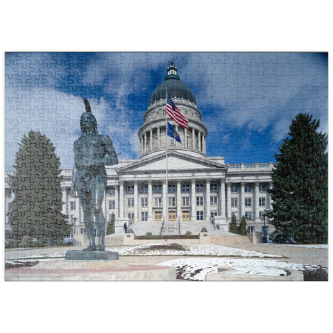 puzzleplate Capitol Dome, Salt Lake City, Utah, USA 500 Puzzle