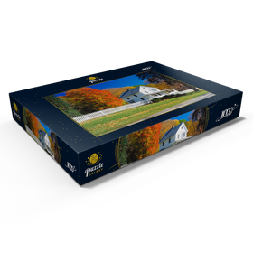 Alternative Darstellung des Puzzle-Motivs Landhaus in Warren, Connecticut, USA – Puzzleteile: 1000