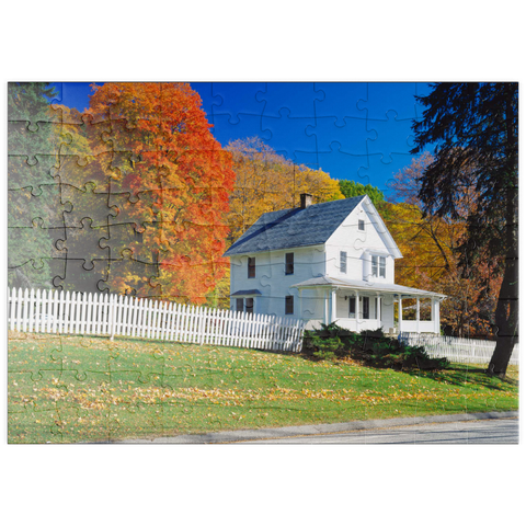 puzzleplate Landhaus in Warren, Connecticut, USA 100 Puzzle