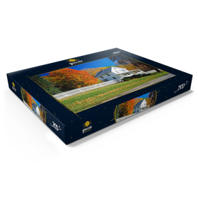 Darstellung des Puzzle Motivs Landhaus in Warren, Connecticut, USA - Puzzleteile: 200
