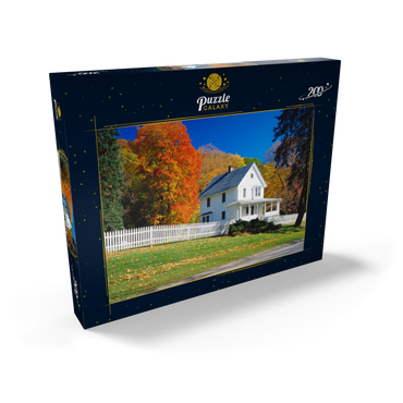Landhaus in Warren, Connecticut, USA 200 Puzzle Schachtel Ansicht2