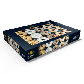 Darstellung des Puzzle Motivs Donuts Sammlung - Puzzleteile: 1000