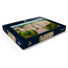 Alternative Darstellung des Puzzle-Motivs Burg Windsor, königlicher Wohnsitz in Windsor in der englischen Grafschaft Berkshire – Puzzleteile: 200