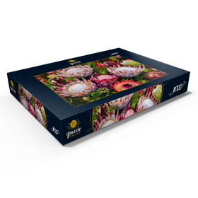 Alternative Darstellung des Puzzle-Motivs Protea - Zuckerbüsche – Puzzleteile: 1000