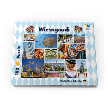 Wiesngaudi - Oktoberfest in München 100 Puzzle Schachtel Ansicht3