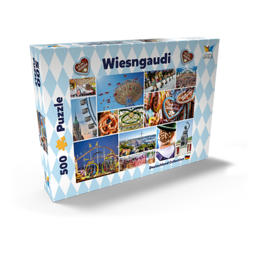 Wiesngaudi - Oktoberfest in München 500 Puzzle Schachtel Ansicht2
