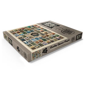 Darstellung des Puzzle Motivs 63 American National Parks: by Kenneth Crane - Puzzleteile: 100