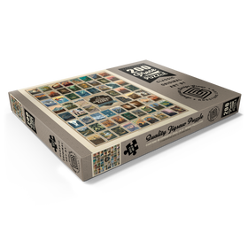 Alternative Darstellung des Puzzle-Motivs 63 American National Parks: by Kenneth Crane – Puzzleteile: 200