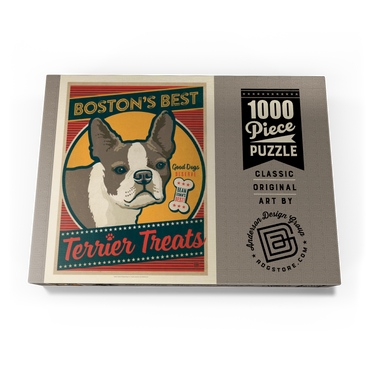 Boston’s Best Terrier Treats 1000 Puzzle Schachtel Ansicht3