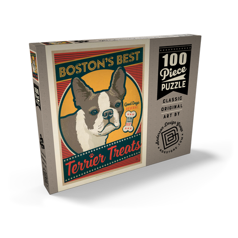 Boston’s Best Terrier Treats 100 Puzzle Schachtel Ansicht2
