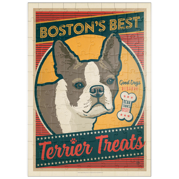 puzzleplate Boston’s Best Terrier Treats 100 Puzzle