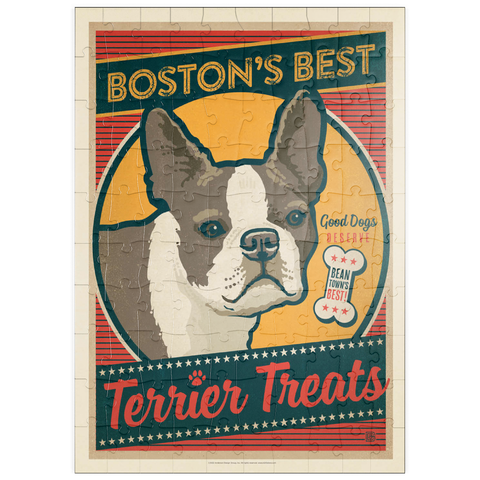 puzzleplate Boston’s Best Terrier Treats 100 Puzzle