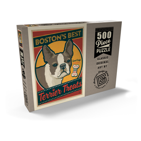 Boston’s Best Terrier Treats 500 Puzzle Schachtel Ansicht2