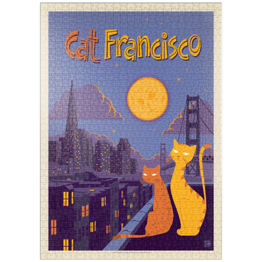 puzzleplate CatFrancisco 1000 Puzzle