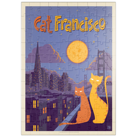 puzzleplate CatFrancisco 100 Puzzle