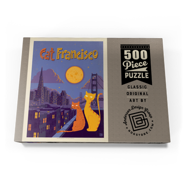CatFrancisco 500 Puzzle Schachtel Ansicht3