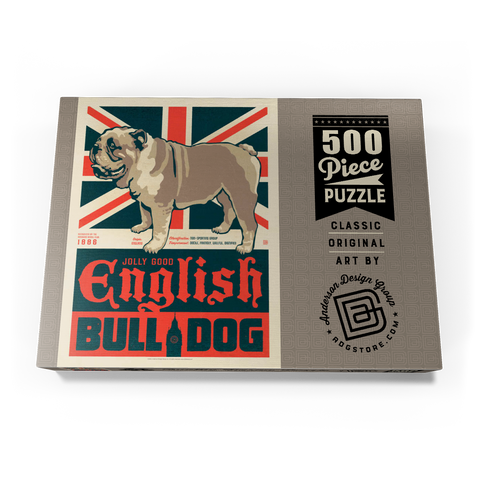 English Bulldog 500 Puzzle Schachtel Ansicht3
