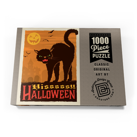 Hissy Halloween 1000 Puzzle Schachtel Ansicht3