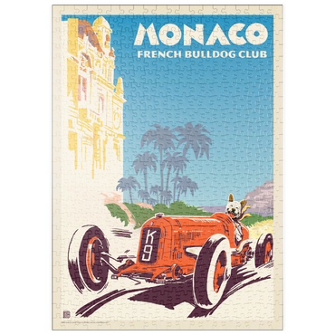 puzzleplate Monaco: French Bulldog Club 500 Puzzle