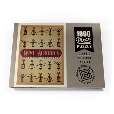 Wine Aerobics 1000 Puzzle Schachtel Ansicht3