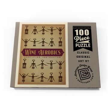 Wine Aerobics 100 Puzzle Schachtel Ansicht3