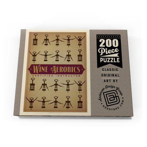 Wine Aerobics 200 Puzzle Schachtel Ansicht3