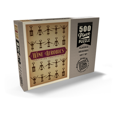 Wine Aerobics 500 Puzzle Schachtel Ansicht2