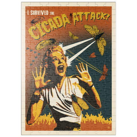 puzzleplate Cicada Invasion: Screaming Woman 200 Puzzle