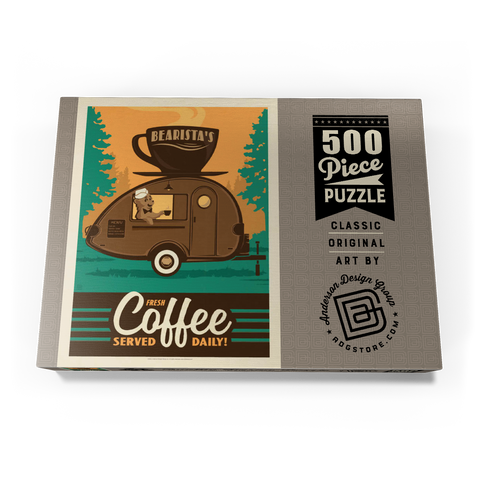 Bearista Coffee Trailer 500 Puzzle Schachtel Ansicht3