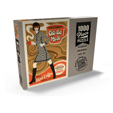 Go-Go Mojo Coffee 1000 Puzzle Schachtel Ansicht2
