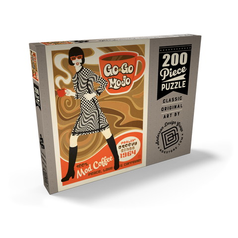 Go-Go Mojo Coffee 200 Puzzle Schachtel Ansicht2