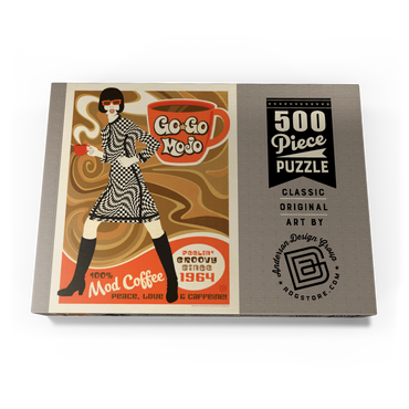 Go-Go Mojo Coffee 500 Puzzle Schachtel Ansicht3